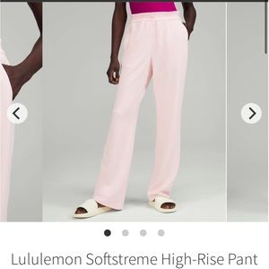 Lululemon Softstreme Pants